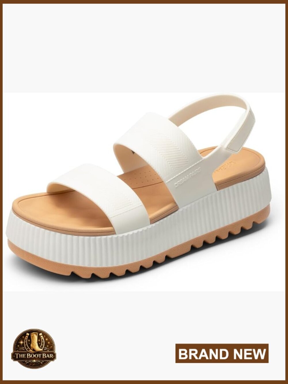 Women's Platform Sandals Waterproof Lightweight Adjustable Summer Beach Wedge